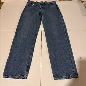 Levi’s 550 Relaxed Fit Straight Medium Wash Blue Denim Jeans Men’s Size 34x34